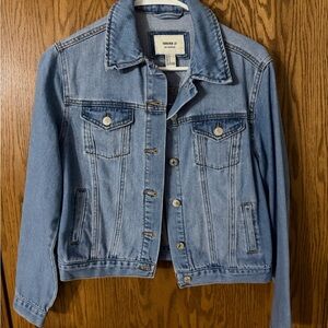 Forever 21 Light Blue Jean Jacket